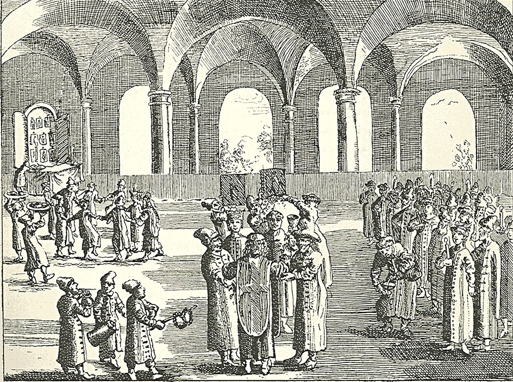 Fête de mariage au 16ème siècle (Olearius)