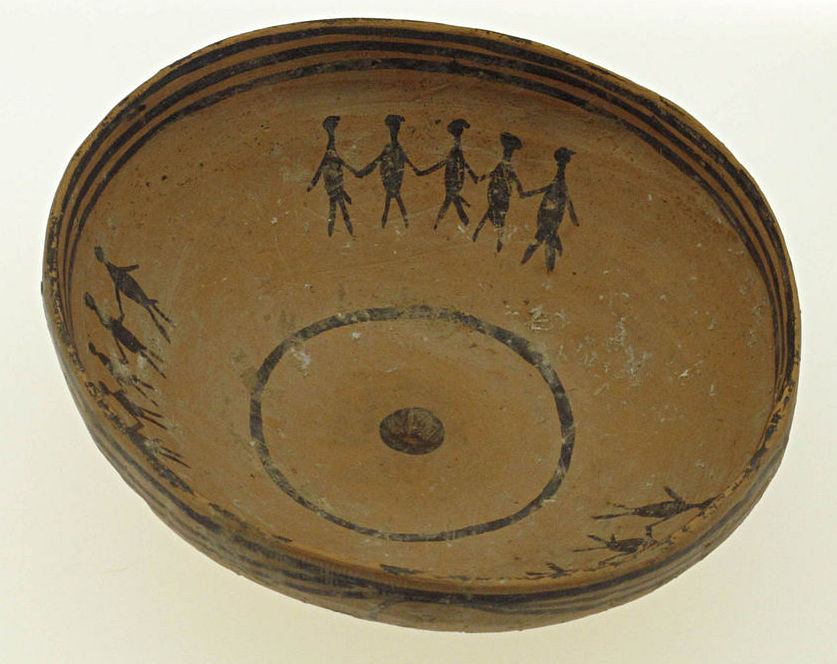 Majiayao-culture. Basin with dancing figures. Rietberg Museum