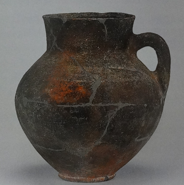 Mycenian-Thebes Cooking jug with beer-traces